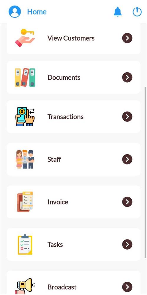 crm real estate app admin dashboard